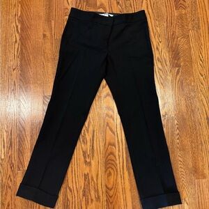 Diane Von Furstenberg Black Trousers